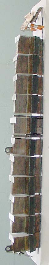 Figure 21: Side views of weld sample 2B after saw cutting.