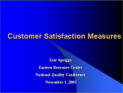 Screen Shot from Presentation