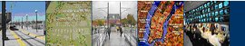 Image of various transportation related scenes representing the New FHWA/FTA Planning for Operations Website