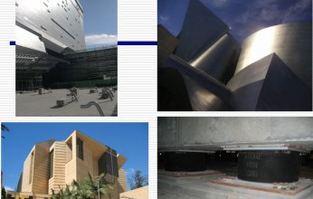four images of structures and support.