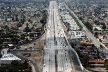 Design Build Project example. Photo of SR 22. Orange County Transportation Agency/Parsons photo.