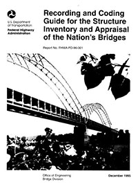 Screenshot: Cover of Recording and coding Guide for the Strucure Inventory and Appraisal of the Nation's Bridges