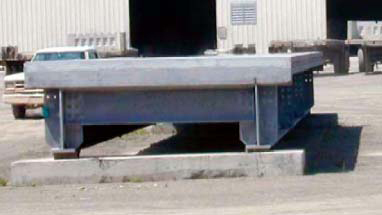 An end view photo of the Inverset&trade; Deck System.
