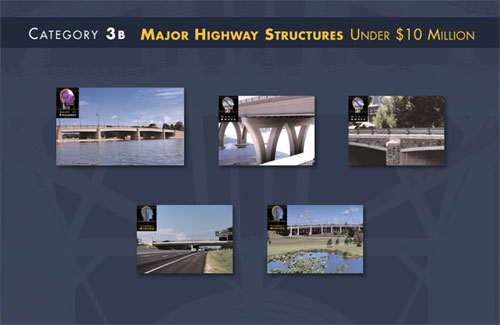 Category 3B: Major Highway Structures Under $10 Million image of award-winning projects