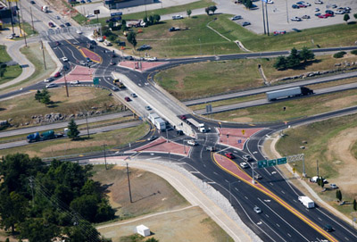 Kansas Expressway Diverging Diamond