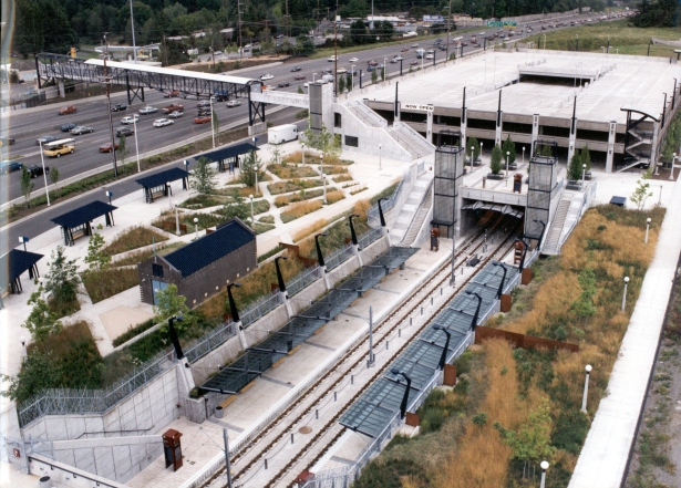 Photo: Sunset Transit Center / US-26/OR-217 Interchange