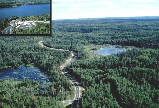 Photo: Ash River Visitors Center Road