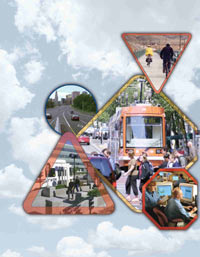 Image of the report cover showing a montage of transportation images.