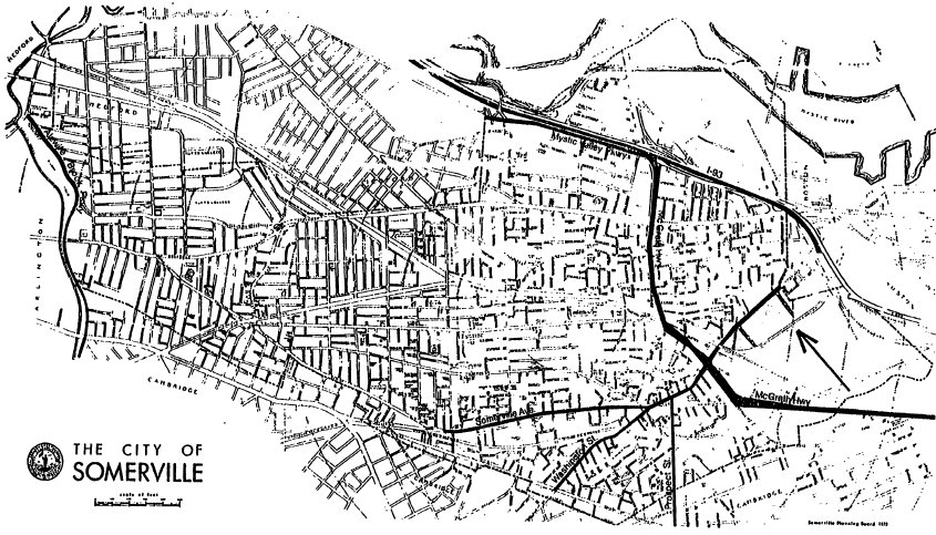 Map: The City of Somerville