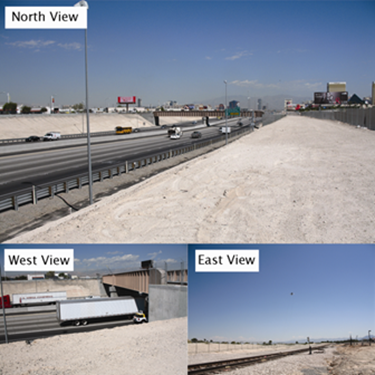 Photos of Site 20 - Description: North, West and East View