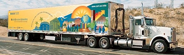 Title: CERT's Mobile Emissions Laboratory (MEL) - Description: Picture of a truck MEL