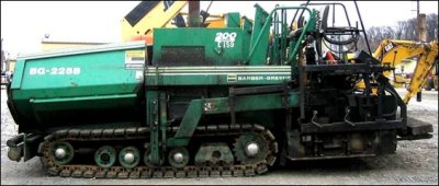 Paving equipment that is small, efficient, and in good working condition is likely quieter than older equivalent equipment.