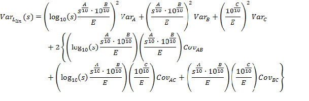 Equation 6: Total Variance
