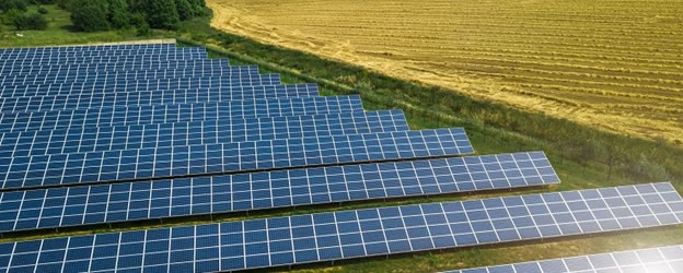 Honeysuckle solar farm in St. Joseph County, Indiana