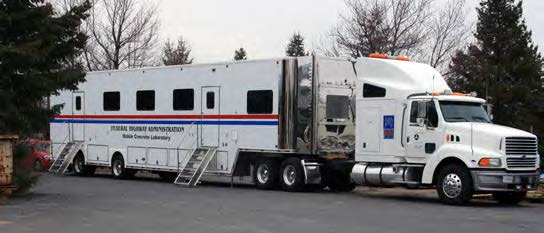 The FHWA Mobile Concrete Laboratory. It is used to deploy promising new technologies related to concrete paving through a variety of technology transfer activities.