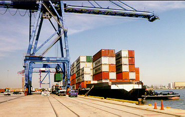 Ship at the pier