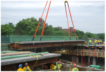 Modular beams with decks