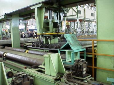 Large-Scale Presses for Correction of Distortion and Straightening Stiffeners and Plates - Matsuo, Japan