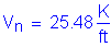 Formula: V subscript n = 25 point 48 Kips per foot