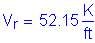 Formula: V subscript r = 52 point 15 Kips per foot