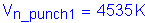 Formula: V subscript n_punch1 = 4535 K