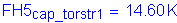 Formula: FH5 subscript cap_torstr1 = 14 point 60 K