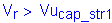 Formula: V subscript r greater than Vu subscript cap_str1