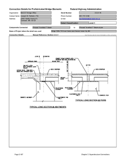 This data sheet shows the connection between a Precast "Inverted-T" beam and Precast "Inverted-T" Beam at Pier. The detail was submitted by Minnesota Department of Transportation Bridge Office. The connection is made using reinforcing placed in the cast-in-place topping layer above the beams.