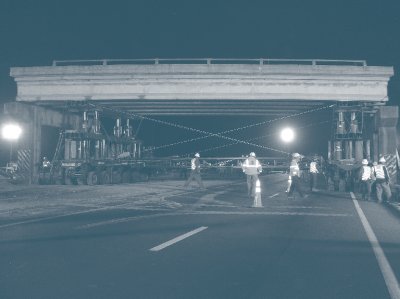 Removal of FDOT I-4 West Graves Avenue bridge.