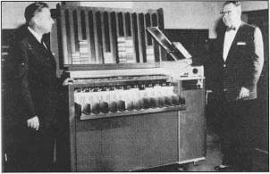 Photo: transistorized card-sorter machine