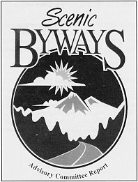 Image: Cover of the Scenic Byways Report