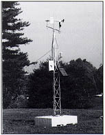 Photo: Automatic weather station at the Turner-Fairbank Highway Research Center.