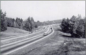 Photo: The Suitland Parkway near Andrews Air Force Base in Maryland.