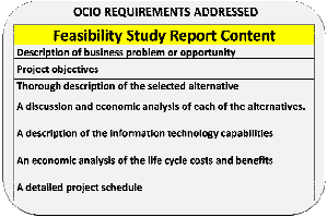 Feasibility Study Report content