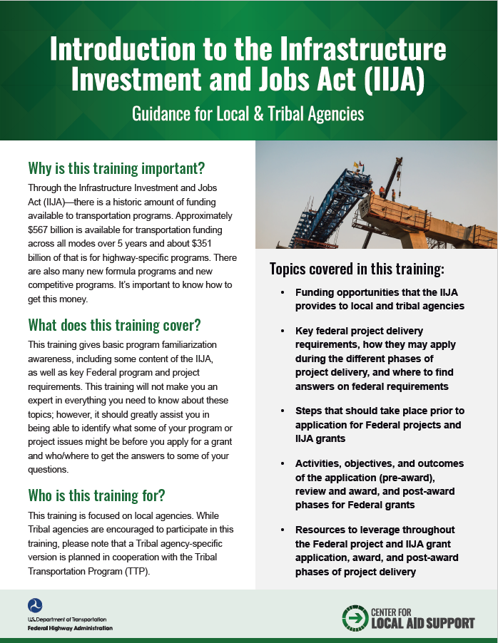 BIL and Federal Requirments Promotional Flyer