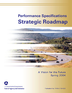 Performance Specifications Strategic Roadmap, Spring 2004, cover