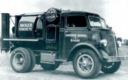 Old Mix Concrete Truck