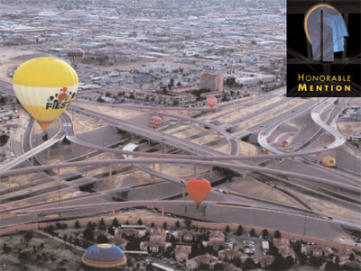 Category 1: The Urban Highways Honorable Mention, image of project I-25/I-40 System-to-System Interchange, Albuquerque, New Mexico