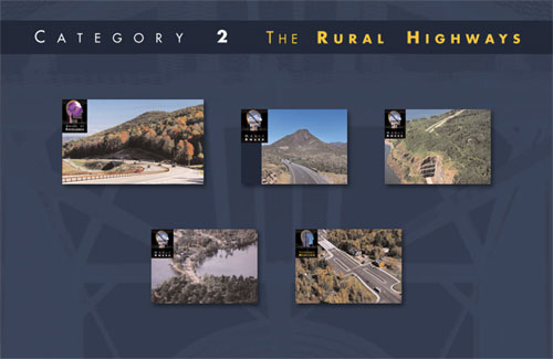 Category 2: The Rural Highways award winning projects