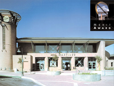 Category 8: Intermodal Transportation Facilities Merit Award, image of project Martinez Intermodal Rail Station, Martinez, California