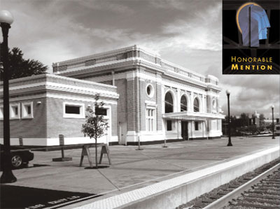 Category 8: Intermodal Transportation Facilities Honorable Mention Salem Railroad Station Restoration and Site Improvement, Salem, Oregon