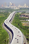 Ridership on the elevated lanes have exceeded projections and significantly reduced congestion and commute times between eastern suburbs and Tampa, on both the tolled expressway and parallel US 60. Commuters’ drive time has been reduced by more than 50%.