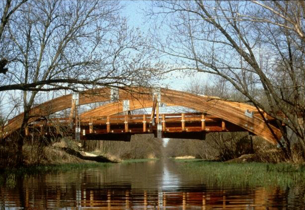 Photo: Five Mile Bridge - Old Stage Road over the Illinois and Michigan Canal