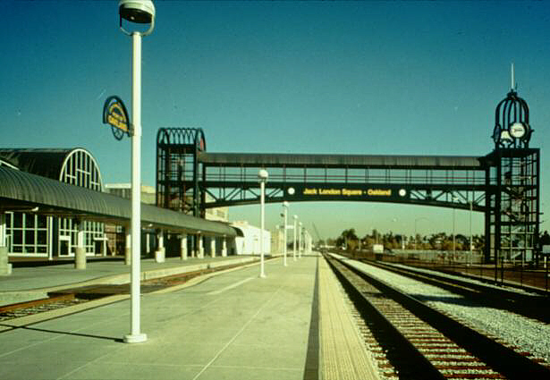 Photo: Jack London Square Amtrak Station