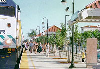 Photo: Encinitas Commuter Rail and Transit Center