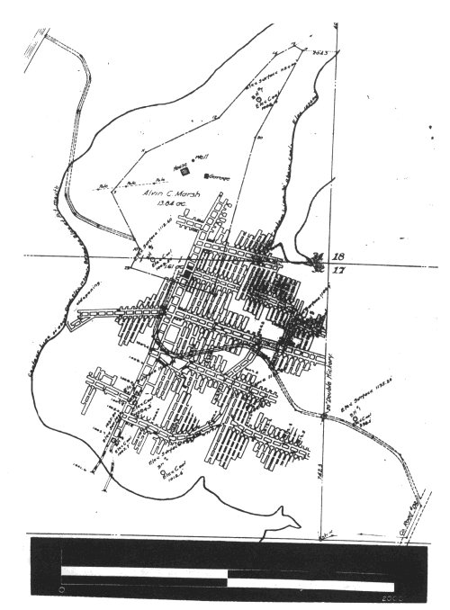 Figure 3.1 Sample Copy of a ODNR, DGS Individual Mine Map