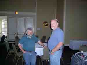 Participants during break