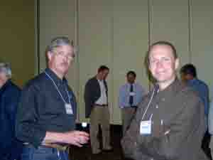 Participants during break