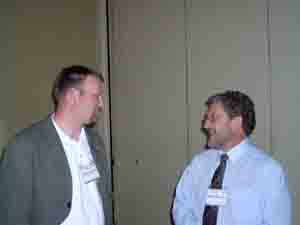 Participants during break