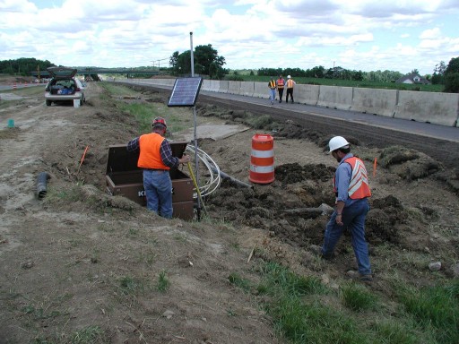 photo showing connecting cables